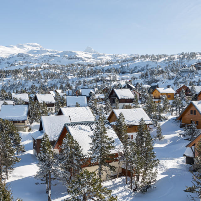 Pueblo de chalets en La Pierre Saint-Martin