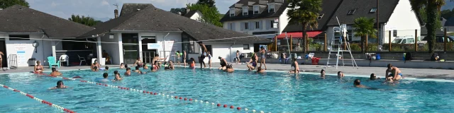 Piscine de Lanne-en-Barétous, bassin saisonnier d'extérieur en Pyrénées béarnaises