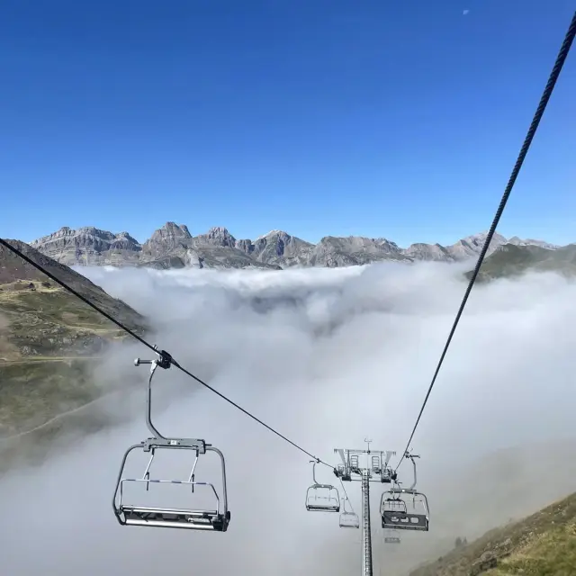 Astun, station de ski en Pyrénées Espagnoles.